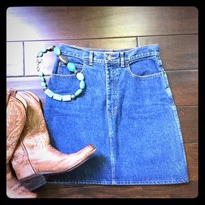 Vintage High Waist Calvin Klein Skirt